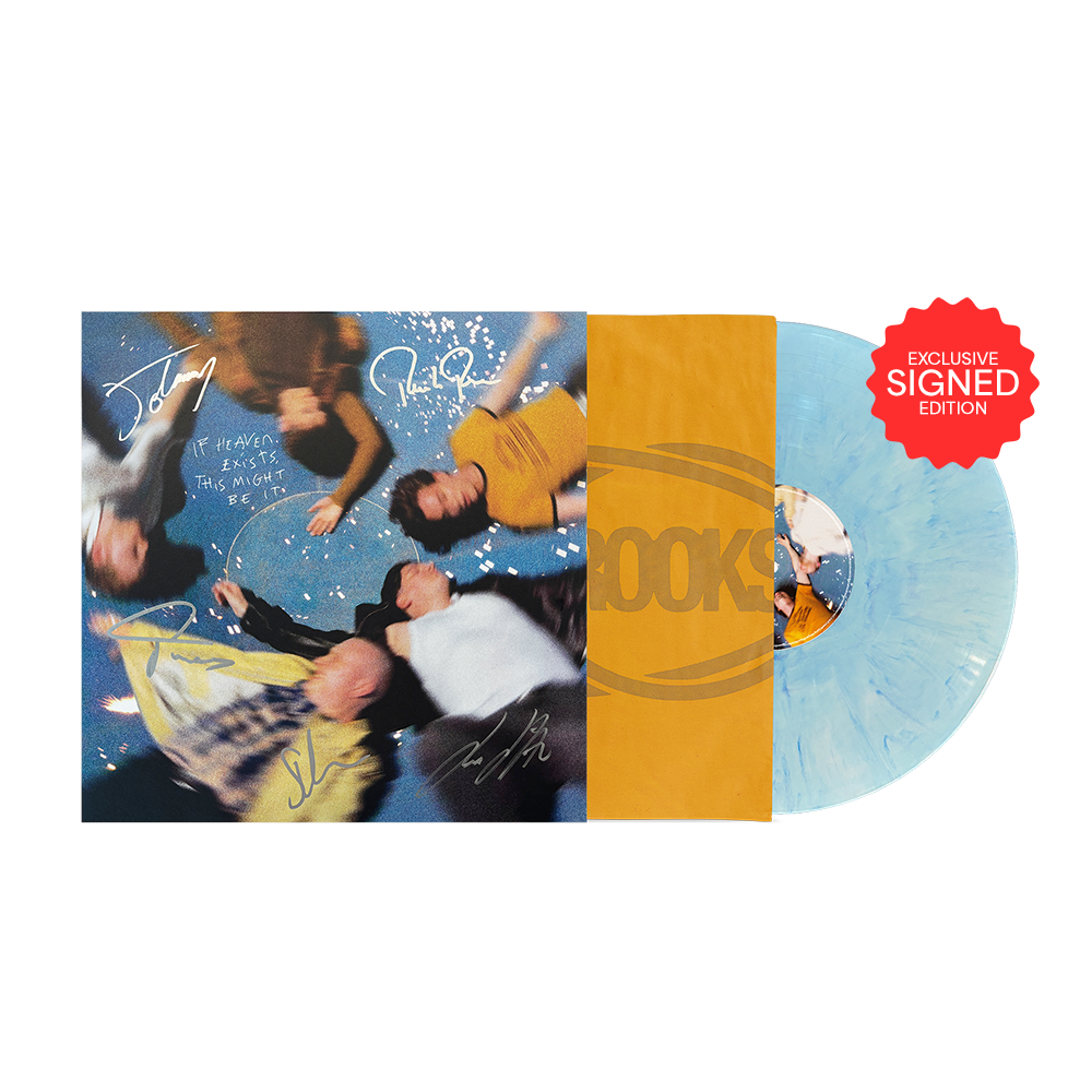 Giant Rooks - If Heaven Exists, This Might Be It (Ltd. Blue Marbled LP, signed)
