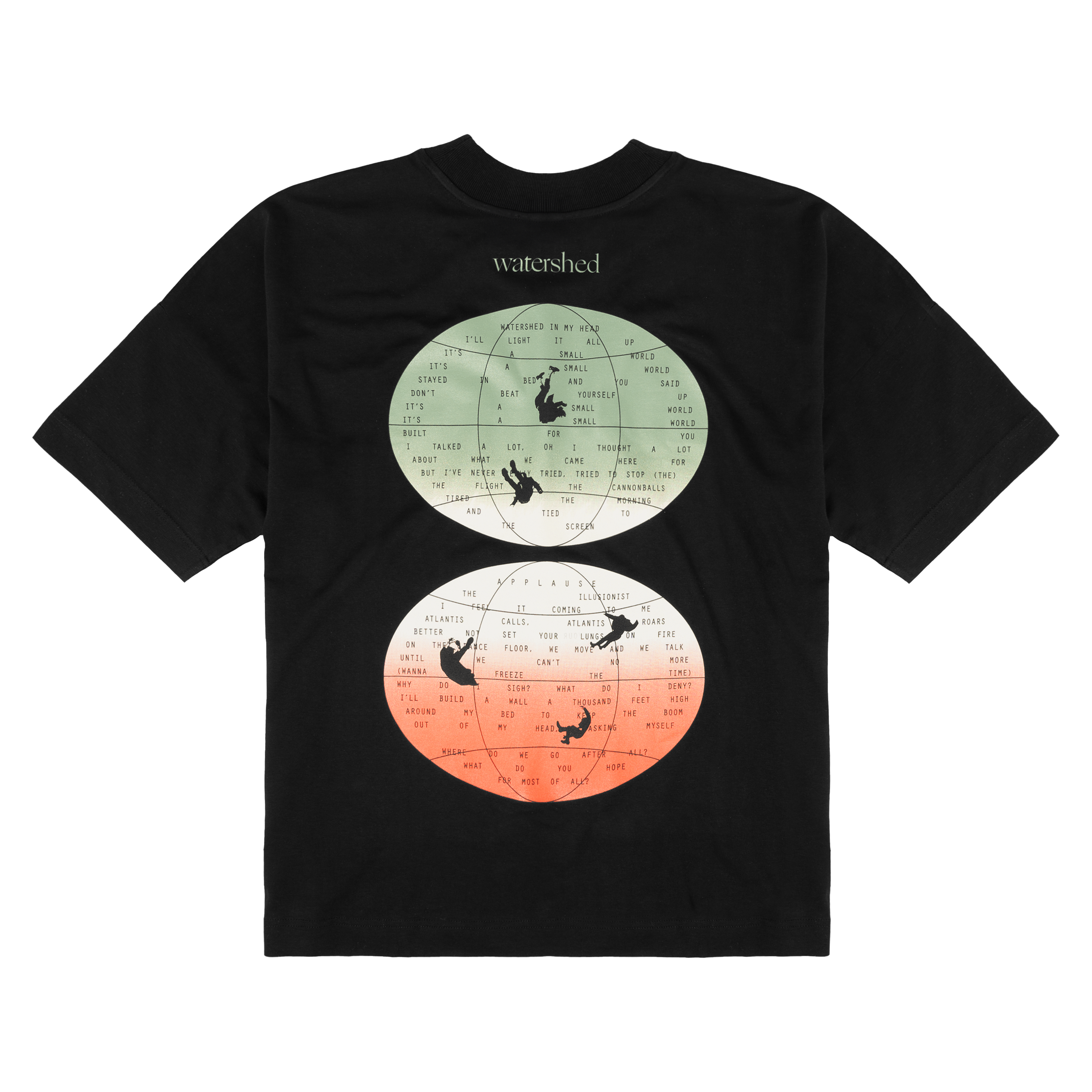 Giant Rooks - Black  Watershed T-Shirt